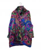 missoniミッソーニ）の古着「ウールコート」｜マルチカラー