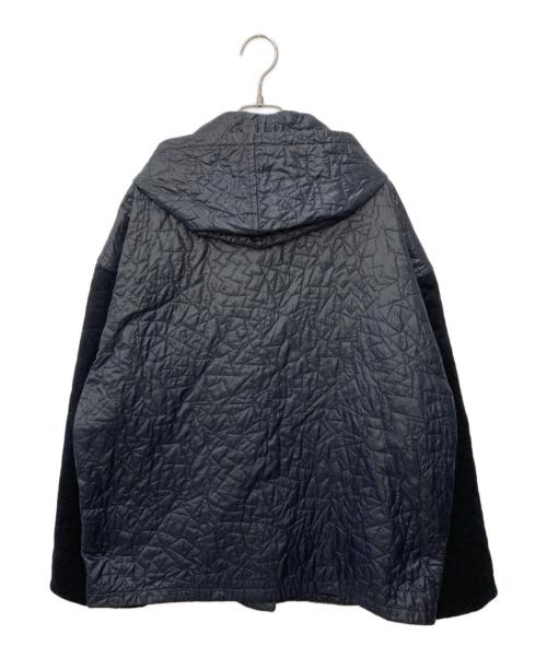 missoni（ミッソーニ）missoni (ミッソーニ) ウールキルティングリバーシブルジャケット ブラック×レッド サイズ:不明の古着・服飾アイテム