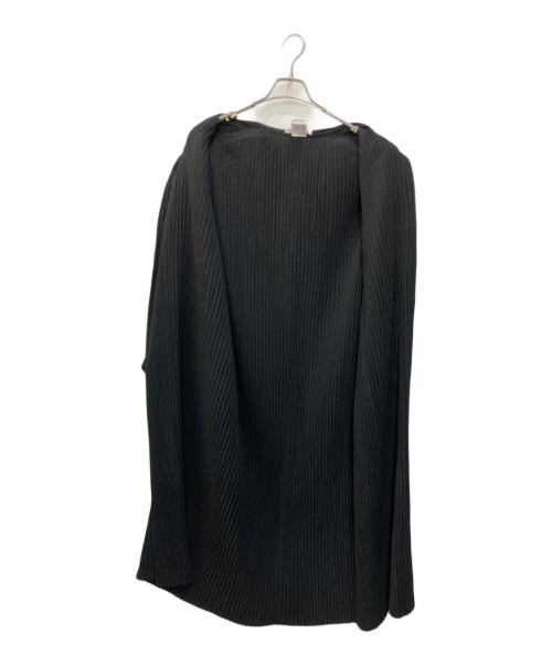 ISSEY MIYAKE（イッセイミヤケ）ISSEY MIYAKE (イッセイミヤケ) プリーツコート ブラック サイズ:Mの古着・服飾アイテム