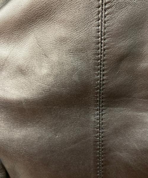 LOEWE（ロエベ）LOEWE (ロエベ) レザーパンツ ブラック サイズ:4の古着・服飾アイテム