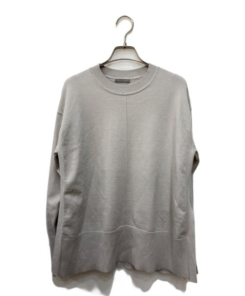 theory luxe（セオリーリュクス）theory luxe (セオリーリュクス) HILARY DUFFY プルオーバー ニット グレー サイズ:Mの古着・服飾アイテム