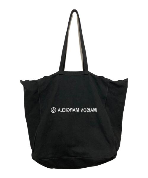 MM6 Maison Margiela（エムエムシックスメゾンマルジェラ）MM6 Maison Margiela (エムエムシックスメゾンマルジェラ) エイトハンドラージトートバッグ ブラックの古着・服飾アイテム