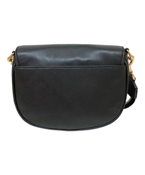 MARC JACOBS（マークジェイコブス）MARC JACOBS (マークジェイコブズ) フラッシュ レザー ロゴ サドル ショルダーバッグの古着・服飾アイテム