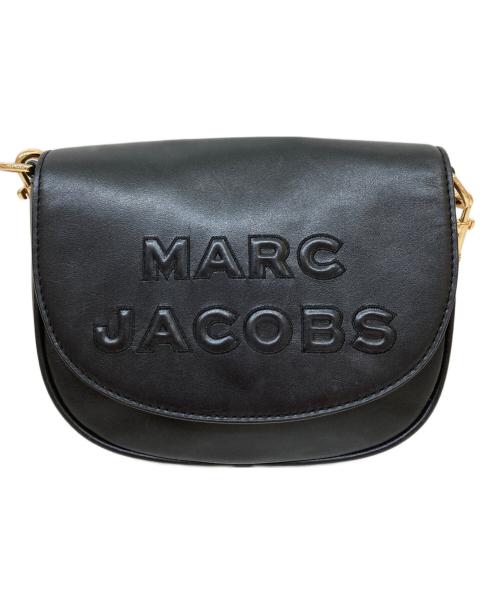 MARC JACOBS（マークジェイコブス）MARC JACOBS (マークジェイコブズ) フラッシュ レザー ロゴ サドル ショルダーバッグの古着・服飾アイテム