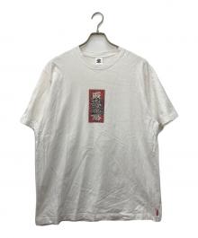 BlackEyePatch（ブラックアイパッチ）の古着「TEAM TOMODACHI HWC RHINESTONE TEE」｜ホワイト