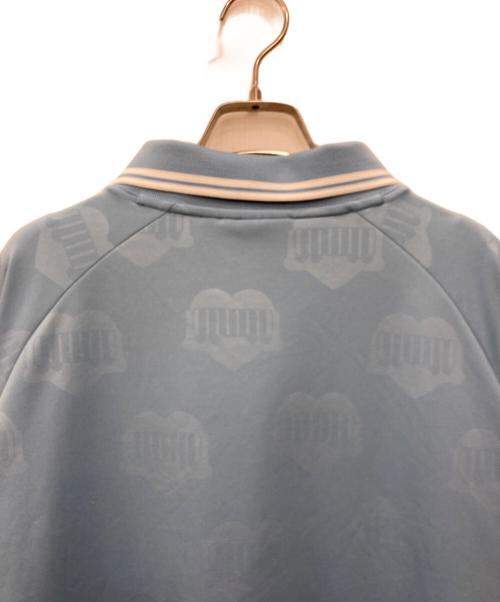 Carhartt WIP（カーハート ワーク イン プログレス）Carhartt WIP (カーハート ワーク イン プログレス) S/S HARTT’S FOOTBALL T-SHIRT ブルー サイズ:Ｌの古着・服飾アイテム