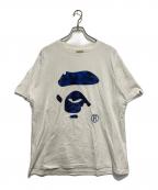 A BATHING APEアベイシングエイプ）の古着「BIG APE HEAD TEE」｜ホワイト