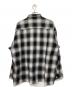 COOTIE PRODUCTIONS (クーティープロダクツ) R/C Ombre Check L/S Shirt ブラック サイズ:Ｌ：14000円