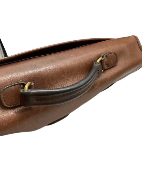COACH（コーチ）COACH (コーチ) ターンロックレザーショルダーバッグ ウィリス ブラウンの古着・服飾アイテム