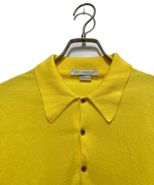 JOHN SMEDLEY（ジョンスメドレー）JOHN SMEDLEY (ジョンスメドレー) シーアイランドコットンポロシャツ イエロー サイズ:Sの古着・服飾アイテム