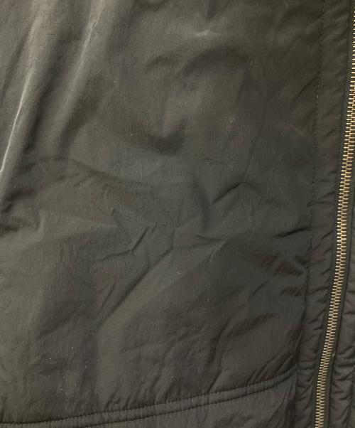 JIL SANDER（ジルサンダー）JIL SANDER (ジルサンダー) リブカラーレイヤード中綿ボンバージャケット ブラック サイズ:46の古着・服飾アイテム