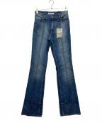 Yves Saint Laurent Rive Gaucheイヴ・サンローラン リヴ・ゴーシュ）の古着「デニムパンツ」｜ブルー