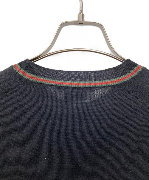 GUCCI（グッチ）GUCCI (グッチ) シルク混ニット ブラック サイズ:XSの古着・服飾アイテム