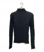 ISSEY MIYAKEイッセイミヤケ）の古着「カットソー」｜ブラック