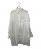 ISSEY MIYAKEイッセイミヤケ）の古着「シワ加工シャツ」｜ホワイト