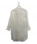ISSEY MIYAKE (イッセイミヤケ) シワ加工シャツ ホワイト サイズ:Ⅿ：7000円
