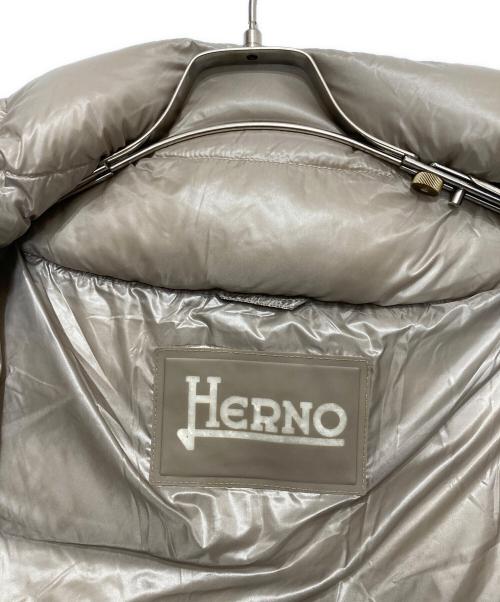 HERNO（ヘルノ）HERNO (ヘルノ) SOFIA ダウンジャケット グレー サイズ:42の古着・服飾アイテム