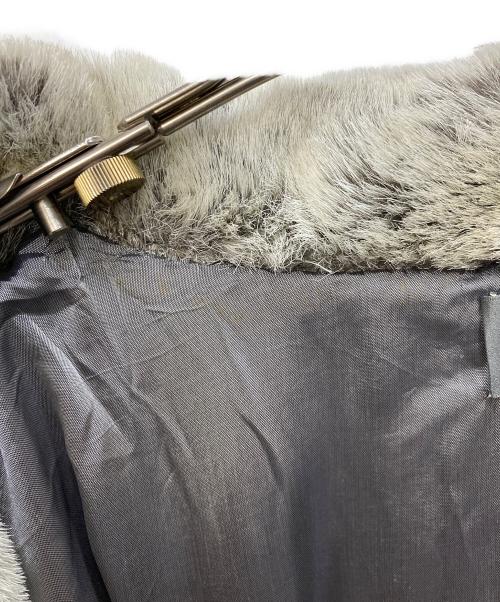 PACO RABANNE（パコラバンヌ）PACO RABANNE (パコラバンヌ) ファージャケット グレー サイズ:不明の古着・服飾アイテム