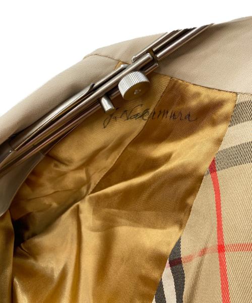 Burberry's（バーバリーズ）Burberry's (バーバリーズ) 裏地ノヴァチェックステンカラーコート ベージュ サイズ:不明の古着・服飾アイテム