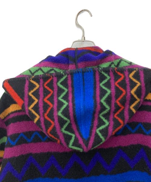 missoni（ミッソーニ）MISSONI (ミッソーニ) マルチラインウールコート マルチカラー サイズ:不明の古着・服飾アイテム