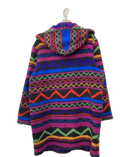 missoni（ミッソーニ）MISSONI (ミッソーニ) マルチラインウールコート マルチカラー サイズ:不明の古着・服飾アイテム