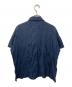 ISSEY MIYAKE (イッセイミヤケ) シワ加工シャツ ネイビー サイズ:M：6000円