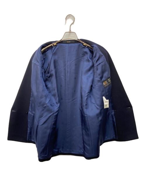 DAKS（ダックス）DAKS (ダックス) 金釦ダブルテーラードジャケット ネイビー サイズ:Ｌの古着・服飾アイテム