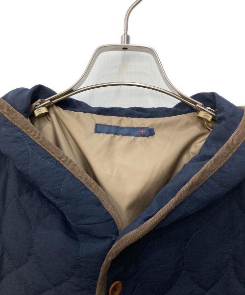 Pal'las Palace（パラスパレス）PAL'LAS PALACE (パラスパレス) スタナータッサーキルティングフード ネイビーの古着・服飾アイテム