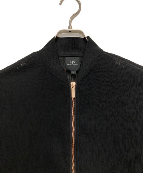 ARMANI EXCHANGE（アルマーニ エクスチェンジ）ARMANI EXCHANGE (アルマーニ エクスチェンジ) シアージャケット ブラック サイズ:XSの古着・服飾アイテム