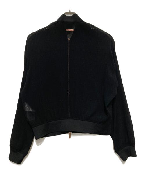 ARMANI EXCHANGE（アルマーニ エクスチェンジ）ARMANI EXCHANGE (アルマーニ エクスチェンジ) シアージャケット ブラック サイズ:XSの古着・服飾アイテム