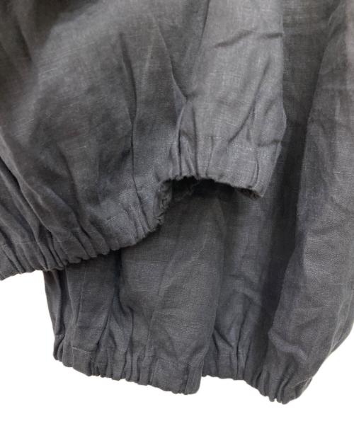 群言堂（グンゲンドウ）群言堂 (グンゲンドウ) リネンキャンバス パンツ林檎 ブラック サイズ:FREEの古着・服飾アイテム
