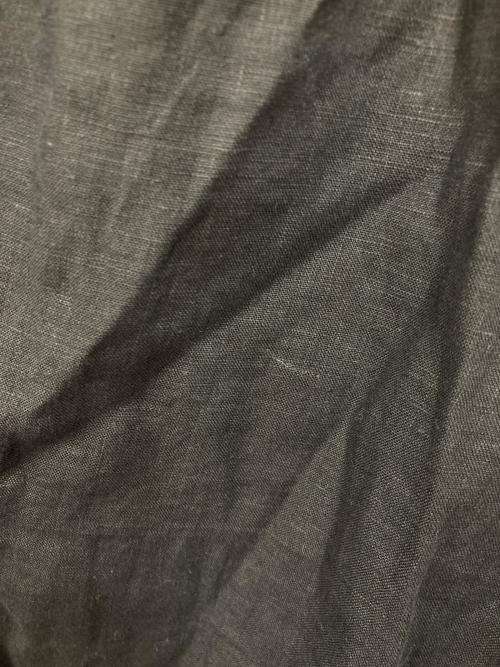 群言堂（グンゲンドウ）群言堂 (グンゲンドウ) リネンキャンバス パンツ林檎 ブラック サイズ:FREEの古着・服飾アイテム