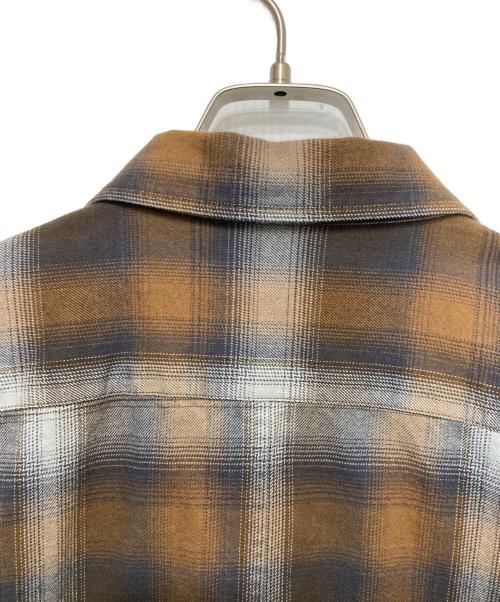 BEAMS（ビームス）BEAMS (ビームス) SSZ (エスエスズィー) RAPOMBRE SHIRT ブラウン サイズ:Sの古着・服飾アイテム