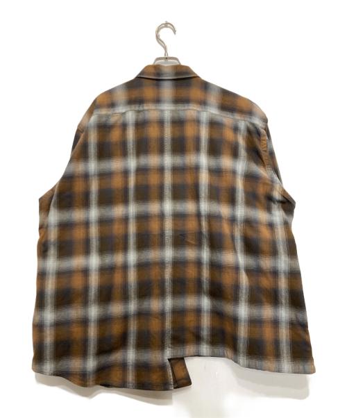 BEAMS（ビームス）BEAMS (ビームス) SSZ (エスエスズィー) RAPOMBRE SHIRT ブラウン サイズ:Sの古着・服飾アイテム