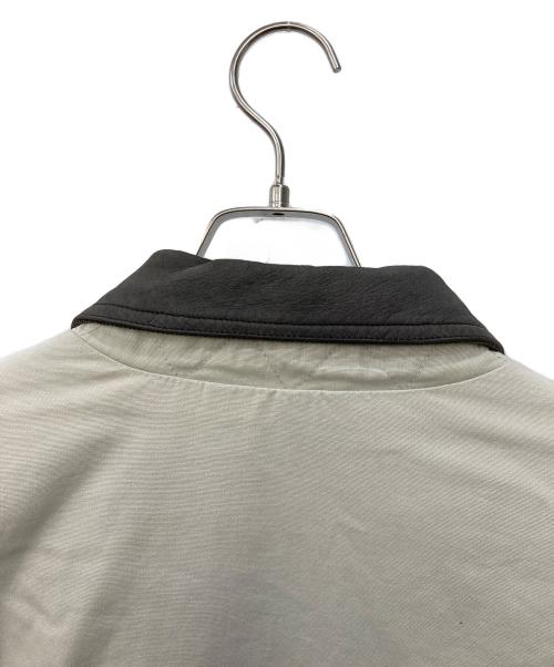 GAP（ギャップ）GAP (ギャップ) 襟切替ダックジャケット アイボリー サイズ:Ｌの古着・服飾アイテム