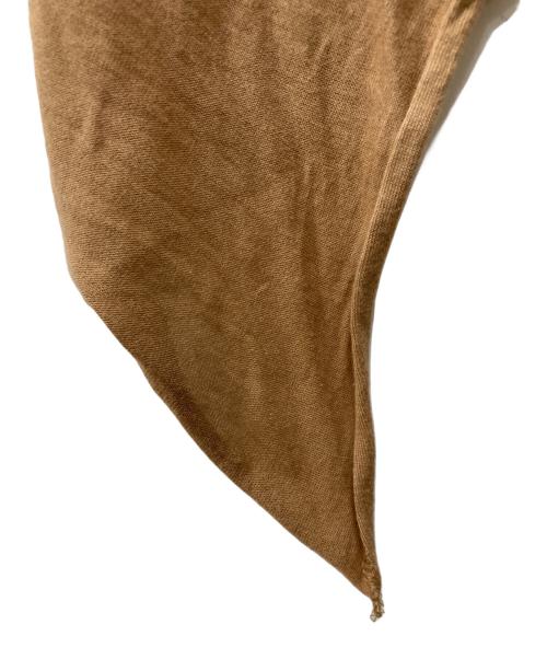 Y's（ワイズ）Y's (ワイズ) アシンメトリーカーディガン ブラウン サイズ:3の古着・服飾アイテム