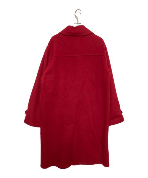 Salvatore Ferragamo（サルヴァトーレ フェラガモ）Salvatore Ferragamo (サルヴァトーレ フェラガモ) リバーコート レッド サイズ:38の古着・服飾アイテム