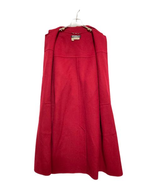 Salvatore Ferragamo（サルヴァトーレ フェラガモ）Salvatore Ferragamo (サルヴァトーレ フェラガモ) リバーコート レッド サイズ:38の古着・服飾アイテム