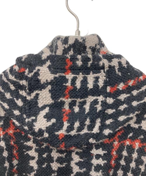 SONIA RYKIEL（ソニア リキエル）SONIA RYKIEL (ソニア リキエル) ウールコート ブラック×グレー サイズ:Sの古着・服飾アイテム