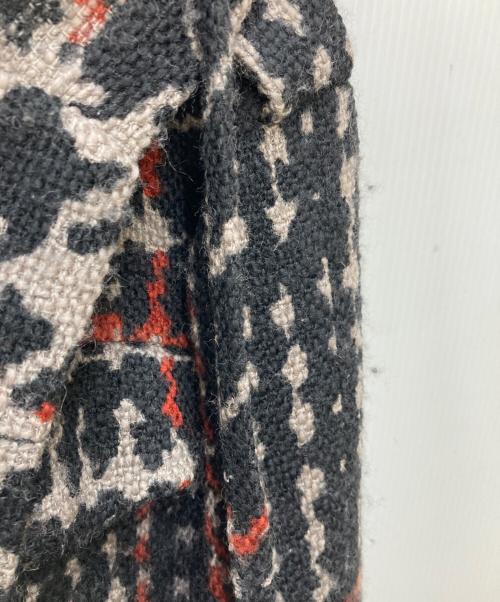 SONIA RYKIEL（ソニア リキエル）SONIA RYKIEL (ソニア リキエル) ウールコート ブラック×グレー サイズ:Sの古着・服飾アイテム