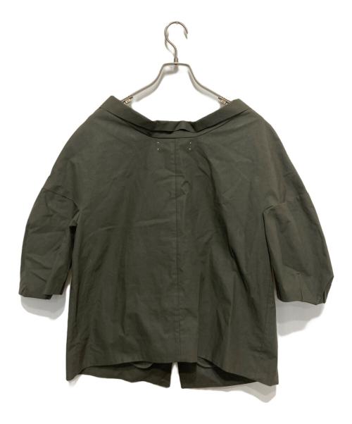 MARNI（マルニ）MARNI (マルニ) ボリュームスリーブ半袖ジャケット グレー サイズ:40の古着・服飾アイテム