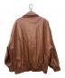 FREAK'S STORE (フリークストア) フェイクレザー ショートブルゾン ブラウン サイズ:FREE：3500円
