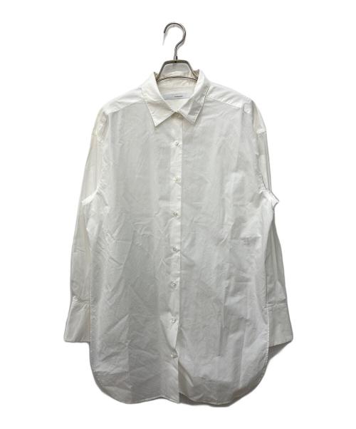 FRAMeWORK（フレームワーク）FRAMeWORK (フレームワーク) HELLO.コットンシャツ ホワイト サイズ:不明の古着・服飾アイテム