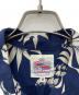 中古・古着 KAHANAMOKU (カハナモク) DUKE KAHANAMOKU COTTON HAWAIIAN SHIRT ネイビー サイズ:M：13000円