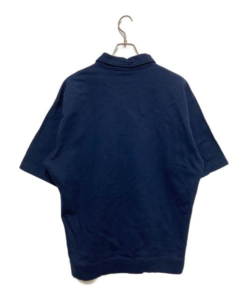 LACOSTE（ラコステ）LACOSTE (ラコステ) BEAUTY&YOUTH (ビューティーアンドユース) 別注スウェットポロシャツ ネイビー サイズ:Ⅿの古着・服飾アイテム
