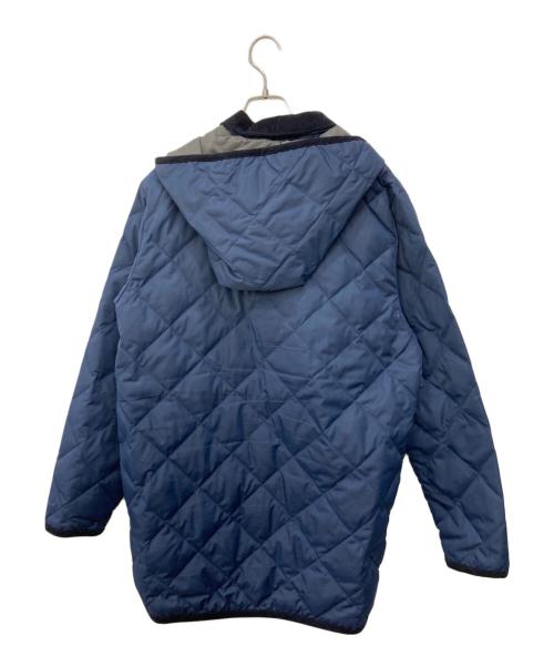 TAION（タイオン）TAION (タイオン) SHIPS any (シップスエニィ) 別注キルティング フードダウンコート ネイビー サイズ:不明の古着・服飾アイテム