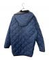 TAION (タイオン) SHIPS any (シップスエニィ) 別注キルティング フードダウンコート ネイビー サイズ:不明：5000円