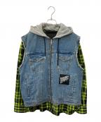 DIESELディーゼル）の古着「J-RUBEN」｜ブルー