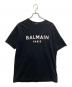 BALMAIN（バルマン）の古着「プリントTシャツ」｜ブラック