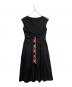 BLUE LABEL CRESTBRIDGE (ブルーレーベルクレストブリッジ) ノースリーブワンピース ブラック サイズ:M：7000円